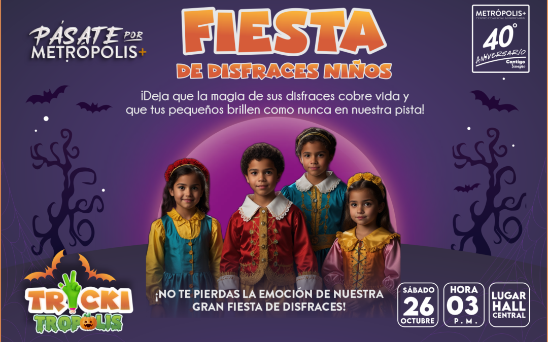 ¡Triki Trópolis está de fiesta y los niños son los protagonistas!